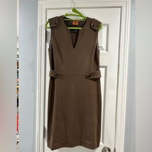 Tory Burch - Brown Sheath Dress